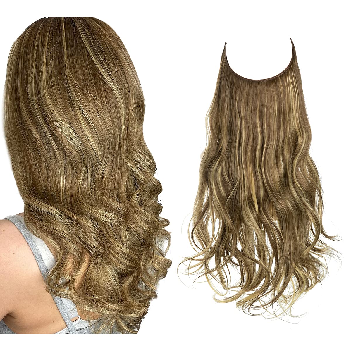 Secret Hair Invisible Halo Hair Extensions