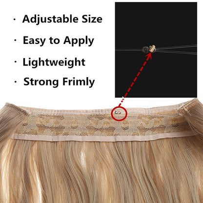 Secret Hair Invisible Halo Straight Hair Extensions